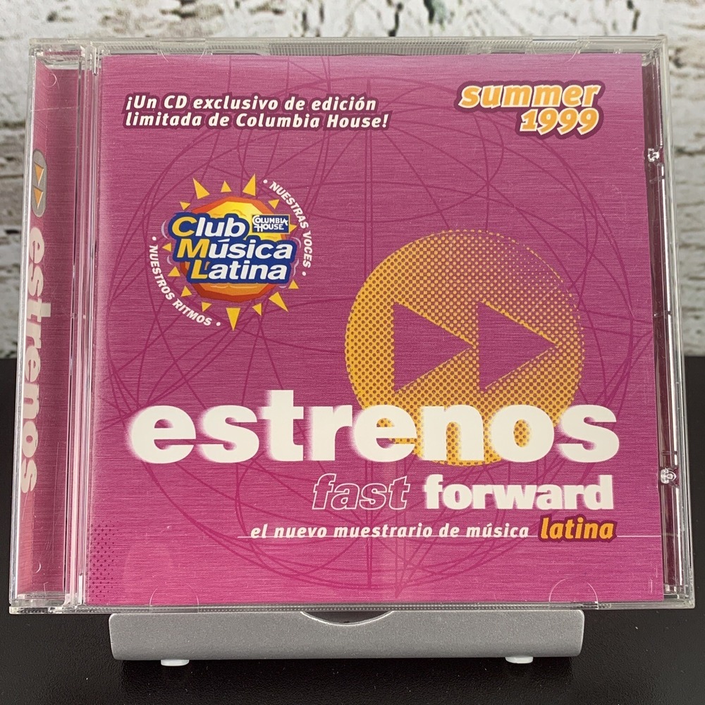 Estrenos Fast Forward: Club Musica Latina (CD Promo Columbia House 1999)